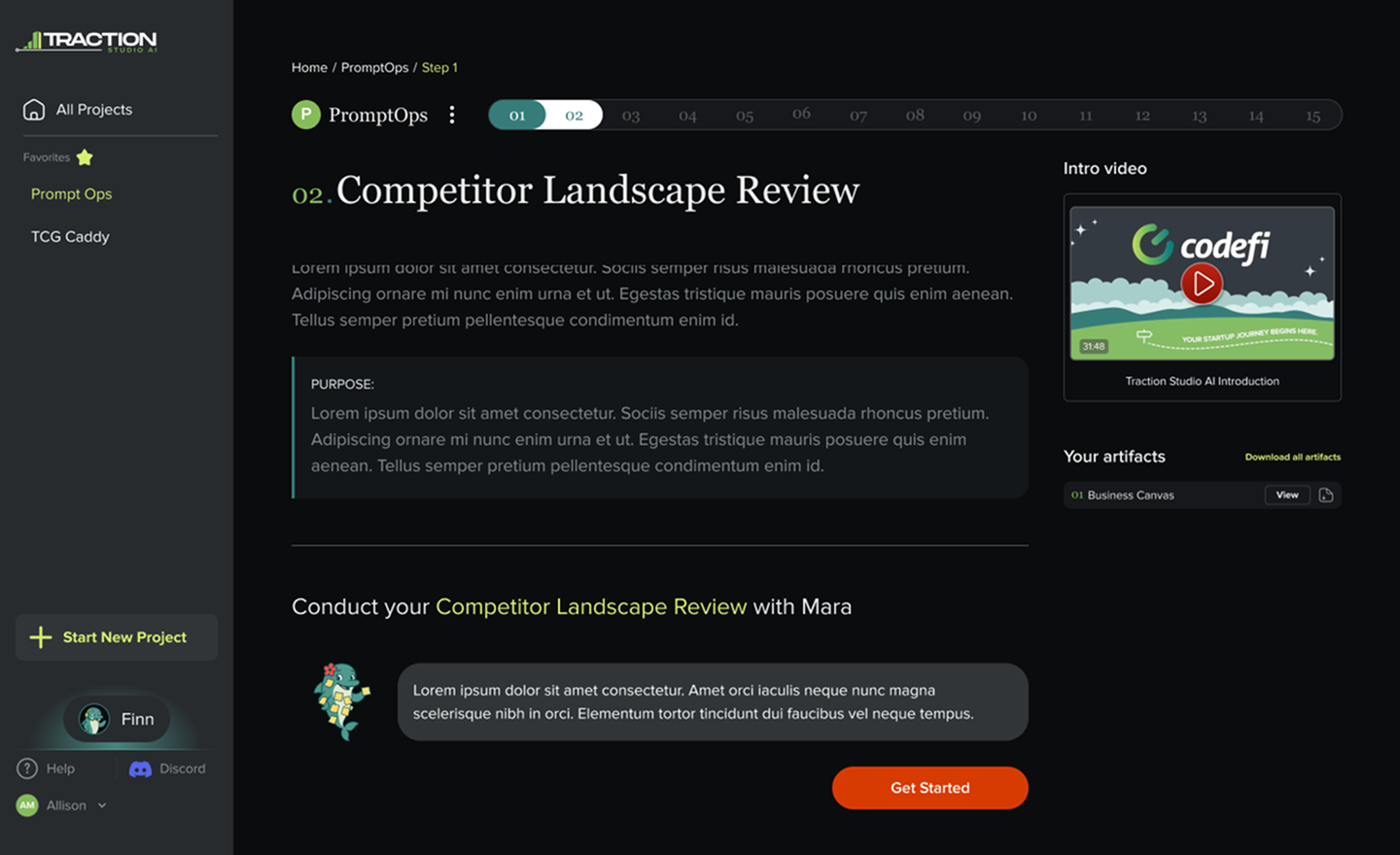 Updated navigation & patterns